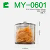 [Yikou] Caixa Expositora de Potes Selados, Caixa de Gelatina de Peixe para Medicina Herbal Chinesa, Caixa Plástica Grande de Alta Capacidade à Prova de Umidade para Armazenamento