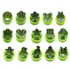 Molde de Acero Inoxidable con Relieve de Dibujos Animados de Frutas y Verduras Molde para Galletas Galleta Herramienta DIY Complemento Alimenticio para Bebé En Stock al por Mayor