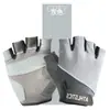 Procesamiento guantes de ciclismo personalizados fitness motocicleta autopropulsada deportes de ciclismo trabajo seda de hielo transpirables protección solar guantes de medio dedo