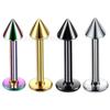Juego de 4 anillos de acero inoxidable para la nariz y el ombligo, directo de fábrica. Amazon. Joyería para perforar cejas y uñas, la más vendida al por mayor.
