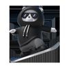 Monos deslizantes de oso patinador para coche, adornos móviles de oso de dibujos animados para coche, pantalla de control central, panel de instrumentos, oso, adornos para coche nuevo