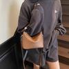 Bolsa de Mão Única Tecida para Mulheres, Novo Modelo 2025, Bolsa Saco Versátil de Alta Qualidade para o Dia a Dia, Bolsa de Ombro e Transversal