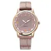 Reloj para Mujer de Esfera Bicolor Reloj de Cuarzo Correa de Cuero Reloj para Mujer de Alta Gama Creativo para Viajes Diarios Moda Modelo de Celebridad de Internet