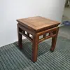 Mesa cuadrada china nueva Mesa de los Ocho Inmortales madera maciza cuadrada madera de olmo vieja juego de mesa y sillas de comedor mesa de centro multifuncional mesa para jugar cartas