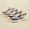 Nuevas Zapatillas Blancas Primavera 2026 Estilo Coreano Ins Estudiantes Femeninas Suela Gruesa Aumentadoras de Altura Deportivas Casuales Xf1239-2
