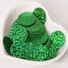 Lentejuelas Redondas de Color Láser de 30 mm con Borde Perforado, Decoración Grande para Coser a Mano