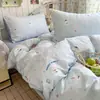 2026 Nuevo Juego de Cuatro Piezas Estudiante Dormitorio Individual Habitación Lavable Lavable a Máquina Suave Cómodo Simple Estilo Ins