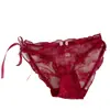 Amarração Lateral~Calcinhas de Renda Sexy para Mulheres, Cintura Baixa, Puro Desejo, Renda Vazada, Forro 100% Algodão Macio, Tanga Feminina