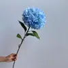 Pintura al óleo de color muy realista, hortensia extragrande, flores de hortensia, arreglo de proyecto de paisajismo exterior, decoración suave, venta al por mayor del fabricante