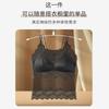 Venta Directa de Fábrica Popular Transfronteriza Camisola de Encaje Hueco para Mujer Verano Talla Grande Sin Costuras Espalda Bonita Ropa Interior con Almohadillas