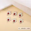 Venda Quente Transfronteiriça Liga de Diamante para Unhas Joias para Unhas de Celebridade da Internet Diamante Romboidal Liga de Diamante Acessórios DIY para Unhas Atacado