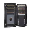 Funda de teléfono con cremallera de cobertura total estilo Chanel para Apple 17Pro iPhone Air/16E/15 con ranura para tarjetas