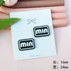 Pingentes de Letras em Acrílico Tamancos de Desenho Animado Acessórios DIY Presilhas de Cabelo Enfeites de Cabelo Capa de Celular Adesivos Pingentes Acessórios