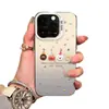 Hombre de Galleta Funda para Teléfono Móvil Yuanqi 1411 para iPhone 16/15 Pro 12 Apple 13 Funda Protectora 8