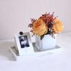 Decoración del hogar estilo ins, ramo artificial para boda, flor artificial, eucalipto, letra hecha a mano, hortensia, rosa