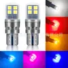 Luces de posición LED para coche nuevo personalizadas, luces de circulación diurna, luces de matrícula, luces de lectura 8SMD 3030 T10 W5W