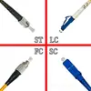 Cables de Parche de Fibra Óptica para Telecomunicaciones de 15m Fc Sc Lc3 Nuevos Cables de Parche de Fibra Óptica Monomodo para Redes Móviles Cables de Parche de Fibra Óptica Unicom de 10m