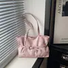 Bolso de Mano de Nicho Transfronterizo para Mujer 2026 Nuevo Estilo Coreano Moda Bolso Cruzado Gran Capacidad Bolso Tote para Viajes
