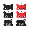 Em Estoque Atacado Transfronteiriço Desenho Animado Legal Fofo Gato Preto Elfo Cabeça de Gato Patch Bordado Patch de Bordado para Decoração de Roupas