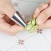 Protector de dedos de acero inoxidable para recoger verduras, funda protectora para dedos, funda para dedos, funda para dedos, cuchillo para pulgar para pelar ajos y judías