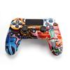 Capa protetora para controle de PS4 processo de transferência de água capa de silicone para controle de PS4 capa de silicone camuflada capa para controle de PS4