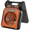 Ventilador de Camping para Exteriores Iluminación Luz Iluminación Mini Ventilador Solar Reparación Iluminación Luz de Trabajo Luz de Tienda de Campaña
