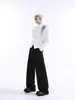 Estilo Chino Nuevo Estilo Chino Tinta Salpicada Cuello Alto Metal Decorativo Traje Chaqueta Primavera y Otoño Moda Callejera Versátil Traje Superior