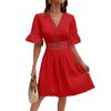 2024 Roupa Feminina Europeia e Americana Transfronteiriça Amazon Comércio Exterior Vestido Renda Moda Étnica Roupa Saia para Mulheres