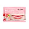Mascarilla Labial Transfronteriza Sadoer Hidratante y Anti-Agrietamiento Mascarilla Labial de Frutas para Reducir Líneas de Labios, en Forma de Hoja, Venta al por Mayor de Fabricantes de Comercio Exterior