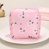 Bolsa de almacenamiento de toallas sanitarias con diseño de niña y tía, de gran capacidad, con diseño de luna y niña, portátil, para viaje