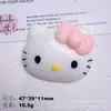 Cabeza de Gato Mimi Pintada Grande Gel Crema diy Funda para Teléfono Móvil Accesorios para el Cabello Pegatina para Nevera Pegatina Peine Agujero Zapatos Accesorios de Resina