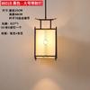 Novo Lustre de Ferro Estilo Chinês Retrô Zen com Spot para Sala de Chá Restaurante Porta Cartões Restaurante de Hot Pot Lâmpadas Especiais para Jantar