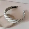 Diadema Fresca y Colorida Estilo Coreano con Patrón de Diamantes para Niñas, Rejuvenecedora, Corona Alta, Banda Ancha, Versátil para Salir, Diadema Pasador
