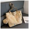Bolsa Versátil de Gran Capacidad para Viajes Transfronterizos 2026 Nueva Bolsa para Mujer Bolsa de Lona con Letras Bolso de Hombro Bolso Tote de Moda