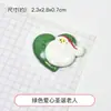 Muñeco de nieve de Papá Noel, crema de bricolaje, pegamento, funda de teléfono, bolsa, accesorios para el cabello hechos a mano, accesorios de resina caseros