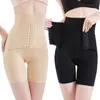 C Calças pós-parto de alta venda transfronteiriça para afinar a cintura e levantar os quadris, com fecho traseiro removível, shorts de cintura alta e leggings modeladoras