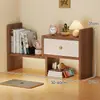 Prateleira de Armazenamento de Mesa Estante de Mesa Canto de Mesa Doméstica Prateleira Vertical de Escritório Prateleira de Arquivo Multicamadas