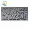 2021 exterior Fibra de Vidrio Cultura Comunicación pared de fondo Figura de Guerra relieve escultura histórica revolucionaria