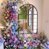Jardim de Monet ins Paisagem Combinação Flor Cachoeira Parede Arte Floral Beleza Janela Café Exterior Cartão de Canto Celebridade Cibernética
