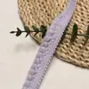 2cm Nueva Chaqueta de Plumas Estilo Invierno Abrigo de Algodón Tira de Adorno Ropa Estilo Chanel Lana Islandesa Accesorios de Encaje Estilo Chanel