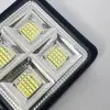 Luz de Trabajo Cuadrada para Coche Nuevo 192W Alta Potencia Luz de Conducción para Camión Luz para Vehículo Todoterreno Foco para Excavadora
