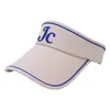 Gorra de Visera Bordada Jc con Bordes de Color Bloqueado, Ligera, Transpirable, Plegable para Cola de Caballo, Gorra de Béisbol, Sombrero Solar para Deportes al Aire Libre