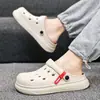 Zuecos de Eva de Verano para Hombres y Mujeres, Sandalias de Punta Cerrada de Doble Uso, Zapatos de Playa para Exteriores de Pareja, Al Por Mayor en Stock