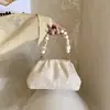 Yuezi 2026 Verano Nueva Moda Versátil Bolso de Mano Tejido Casual Simple para Exteriores Bolsa de Playa Bolsa Tejida