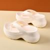 Chanclas para Mujer, Calzado de Verano para Exteriores, Zapatillas de Plataforma Gruesa para Aumentar la Altura, de Alta Gama para el Hogar, Antideslizantes, Resistentes al Desgaste, Transpirables