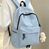 Mochila de Grande Capacidade Mochila de Viagem Masculina Simples Casual Estilo Japonês Mochila Escolar para Alunos do Ensino Fundamental II, Ensino Médio e Universitários