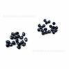 3-5mm multi-corte ângulo longo ângulo curto ângulo preto contas de ângulo furo reto diy corrente de celular joias material tecido para mala contas