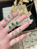 Nuevo Estilo Jade Azul Natural de Agua Calabaza de la Fortuna Verde Sol Incrustaciones Nuevo Estilo Chino Pulsera para Mujer Moderna Lujo Ligero Versátil