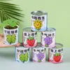 Planta en Maceta con Pestaña Desprendible Creativa Caja Misteriosa de Plantación Infantil Trébol Fresa Girasol Maceta Pequeña Planta Verde de Escritorio Juguete