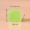 Casa de Muñecas Artificial Miniatura Cubo de Azúcar Comida Juguete Resina Accesorios Hecho a Mano DIY Pegamento de Crema Imán de Refrigerador Decoración Accesorios